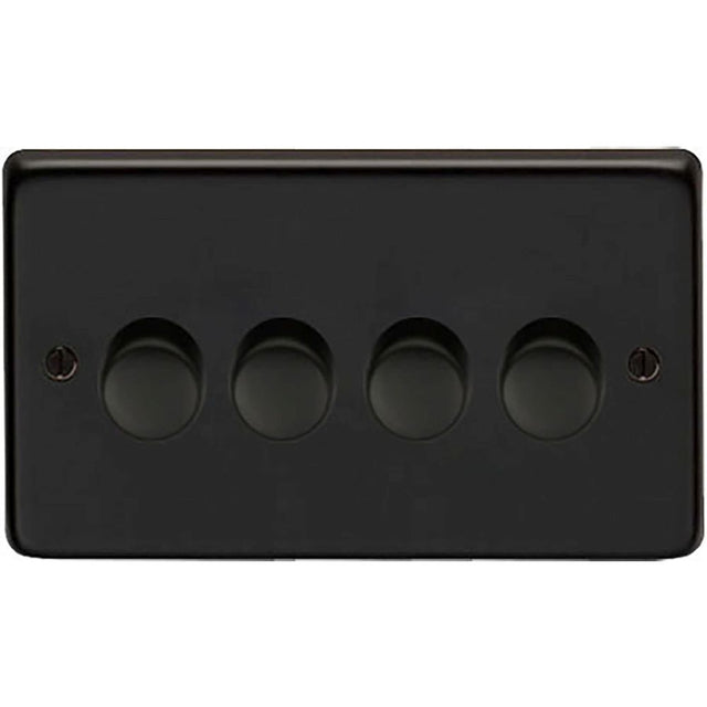 This is an image showing From The Anvil - MB Quad LED Dimmer Switch available from trade door handles, quick delivery and discounted prices