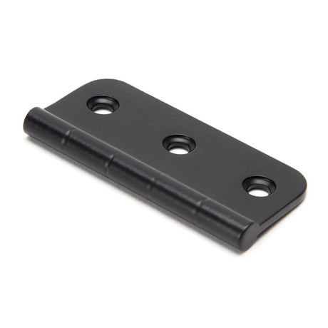 This is an image showing From The Anvil - Black 3" Dummy Butt Hinge (Single) available from trade door handles, quick delivery and discounted prices