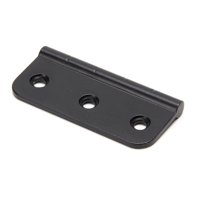 This is an image showing From The Anvil - Black 3" Dummy Butt Hinge (Single) available from trade door handles, quick delivery and discounted prices