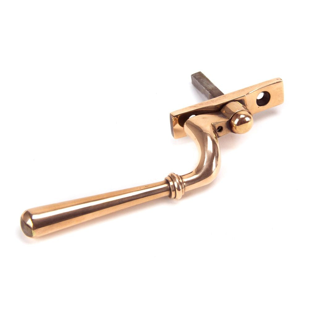 This is an image showing From The Anvil - Polished Bronze Newbury Espag - RH available from trade door handles, quick delivery and discounted prices