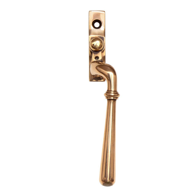 This is an image showing From The Anvil - Polished Bronze Newbury Espag - RH available from trade door handles, quick delivery and discounted prices