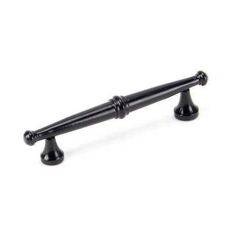 This is an image showing From The Anvil - Black Regency Pull Handle - Small available from trade door handles, quick delivery and discounted prices