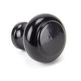 This is an image showing From The Anvil - Black Regency Cabinet Knob - Small available from trade door handles, quick delivery and discounted prices