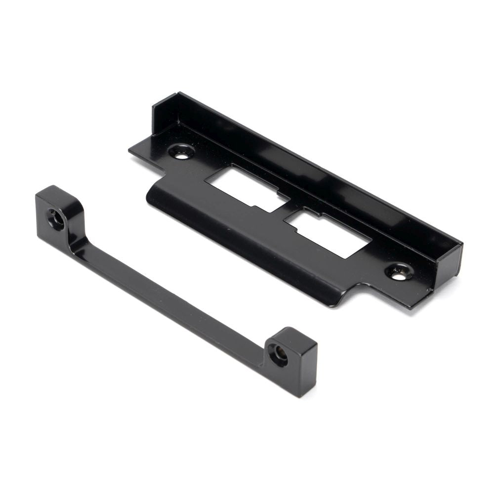 This is an image showing From The Anvil - Black Rebate Kit For 91116/91109 available from trade door handles, quick delivery and discounted prices