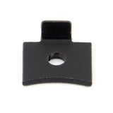 This is an image showing From The Anvil - Black Single Stud for Flat Black Bookcase Strip available from trade door handles, quick delivery and discounted prices