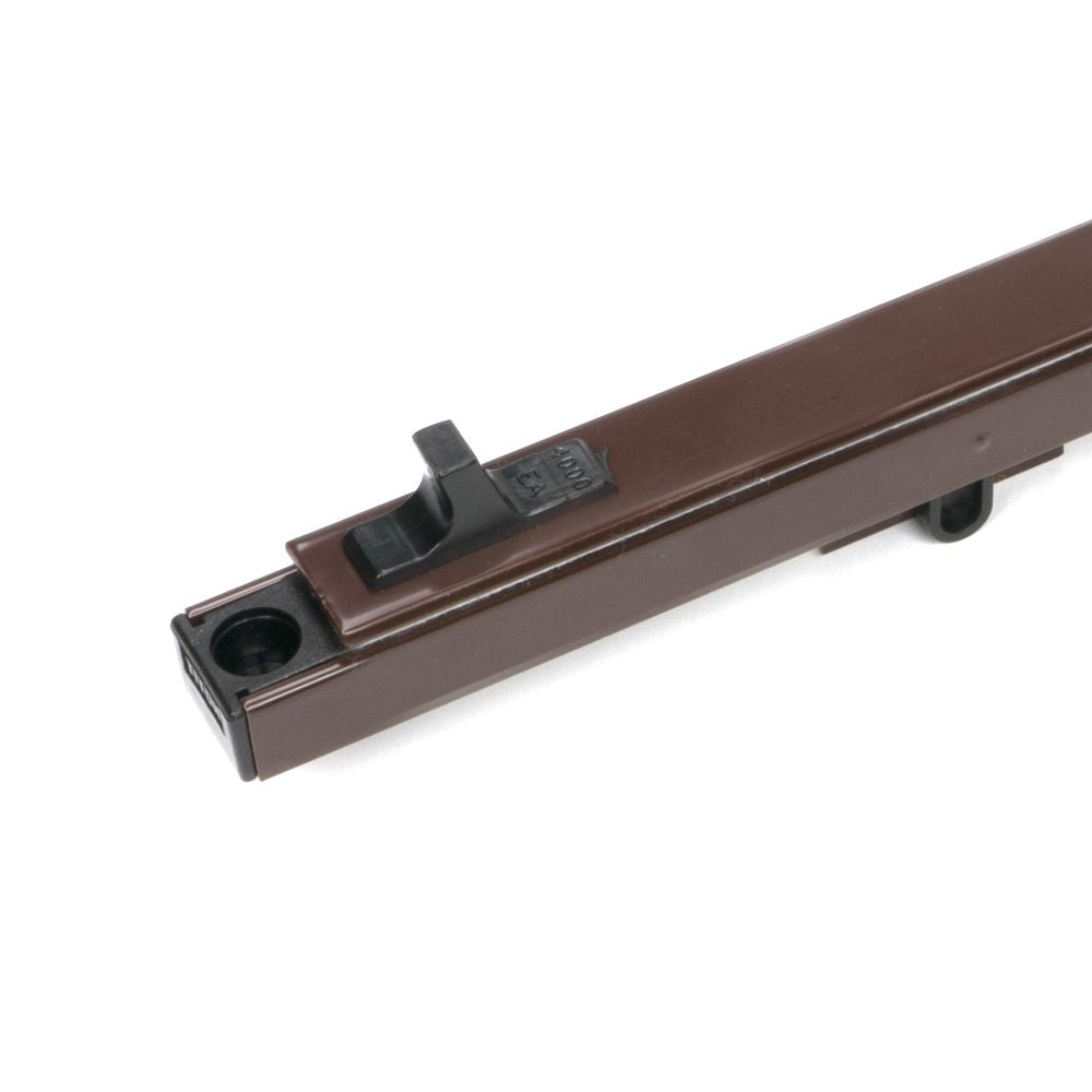 This is an image showing From The Anvil - Brown Trimvent 90 Hi Lift Vent 300mm x 22mm available from trade door handles, quick delivery and discounted prices