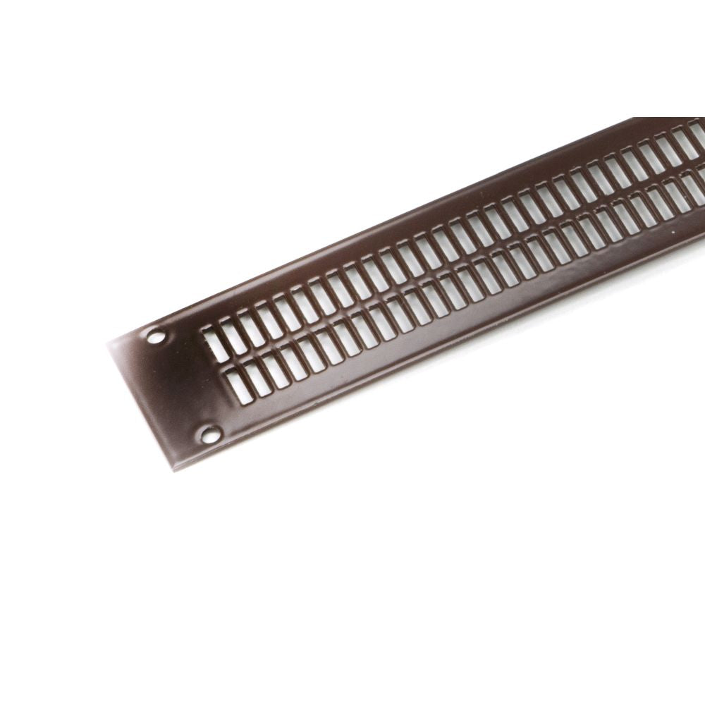 This is an image showing From The Anvil - Brown Grille 435mm x 30mm available from trade door handles, quick delivery and discounted prices