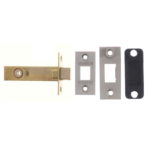 This is an image of Atlantic Tubular Deadbolt 2.5" - Satin Nickel available to order from Trade Door Handles.