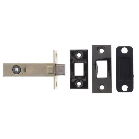 This is an image of Atlantic Tubular Deadbolt 4" - Black Nickel available to order from Trade Door Handles.