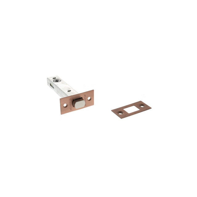 This is an image of Atlantic Tubular Deadbolt 4" - Urban Satin Copper available to order from Trade Door Handles.