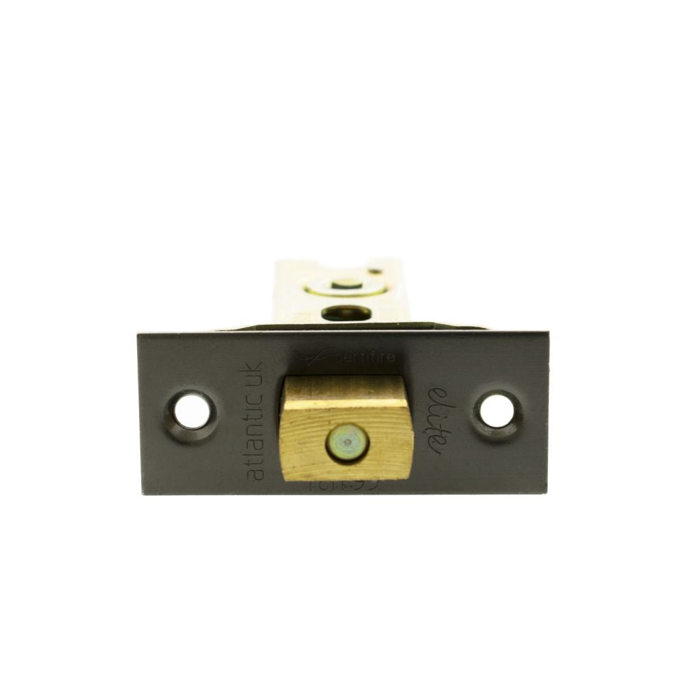 High quality image of Atlantic Fire-Rated CE Marked Bolt Through Tubular Deadbolt 2.5" - Black Nickel | Sku. adbce25bn | available to order from Trade Door Handles in Kendal.