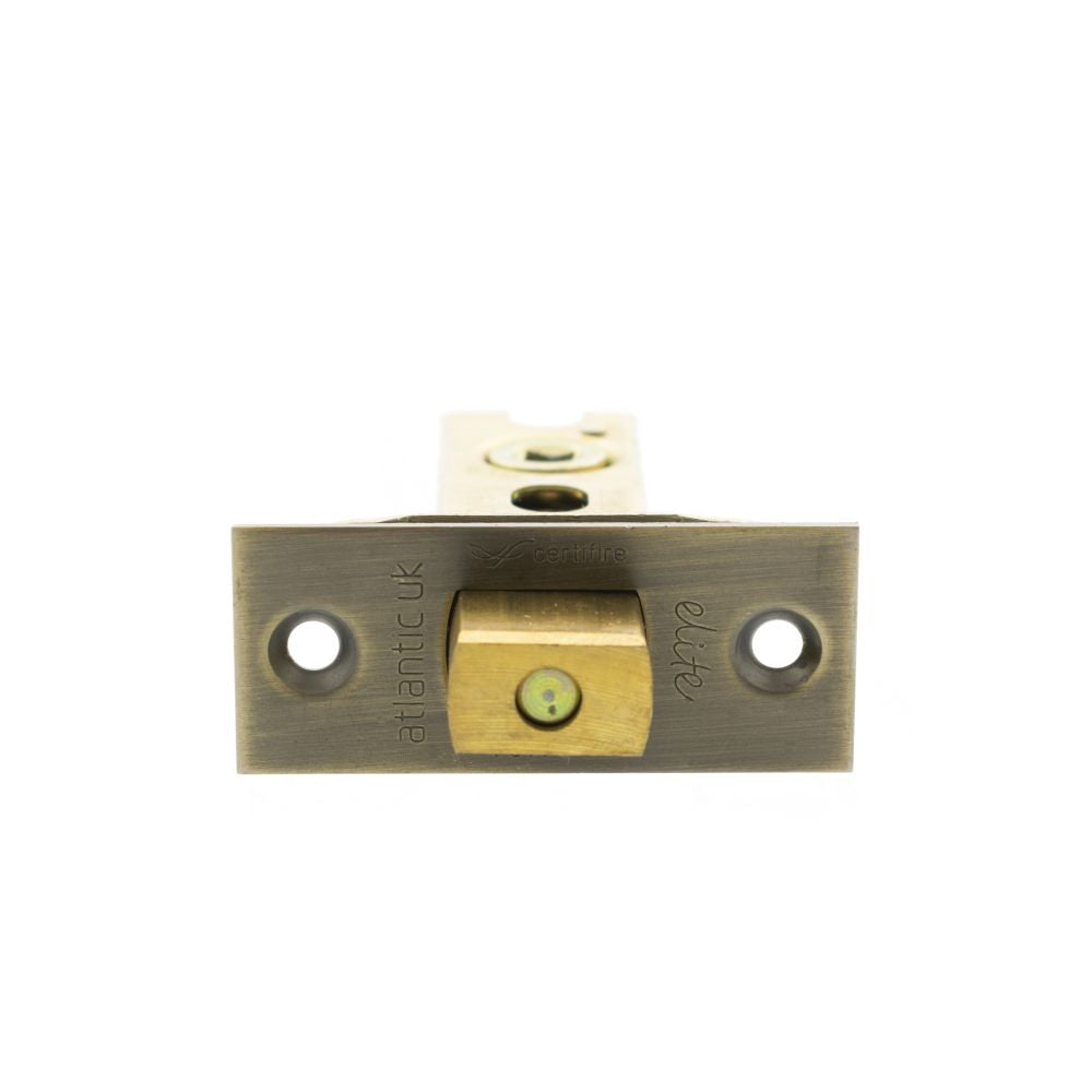 High quality image of Atlantic Fire-Rated CE Marked Bolt Through Tubular Deadbolt 2.5" - Matt Antique | Sku. adbce25mab | available to order from Trade Door Handles in Kendal.
