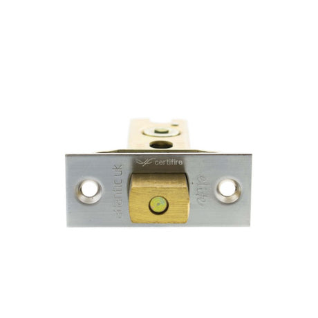 High quality image of Atlantic Fire-Rated CE Marked Bolt Through Tubular Deadbolt 2.5" - Satin Chrome | Sku. adbce25sc available to order from Trade Door Handles in Kendal.