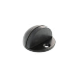 High quality image of Atlantic Half-Moon Contract Floor Mounted Door Stop - Matt Black | Sku. adshmcmb | available to order from Trade Door Handles in Kendal.