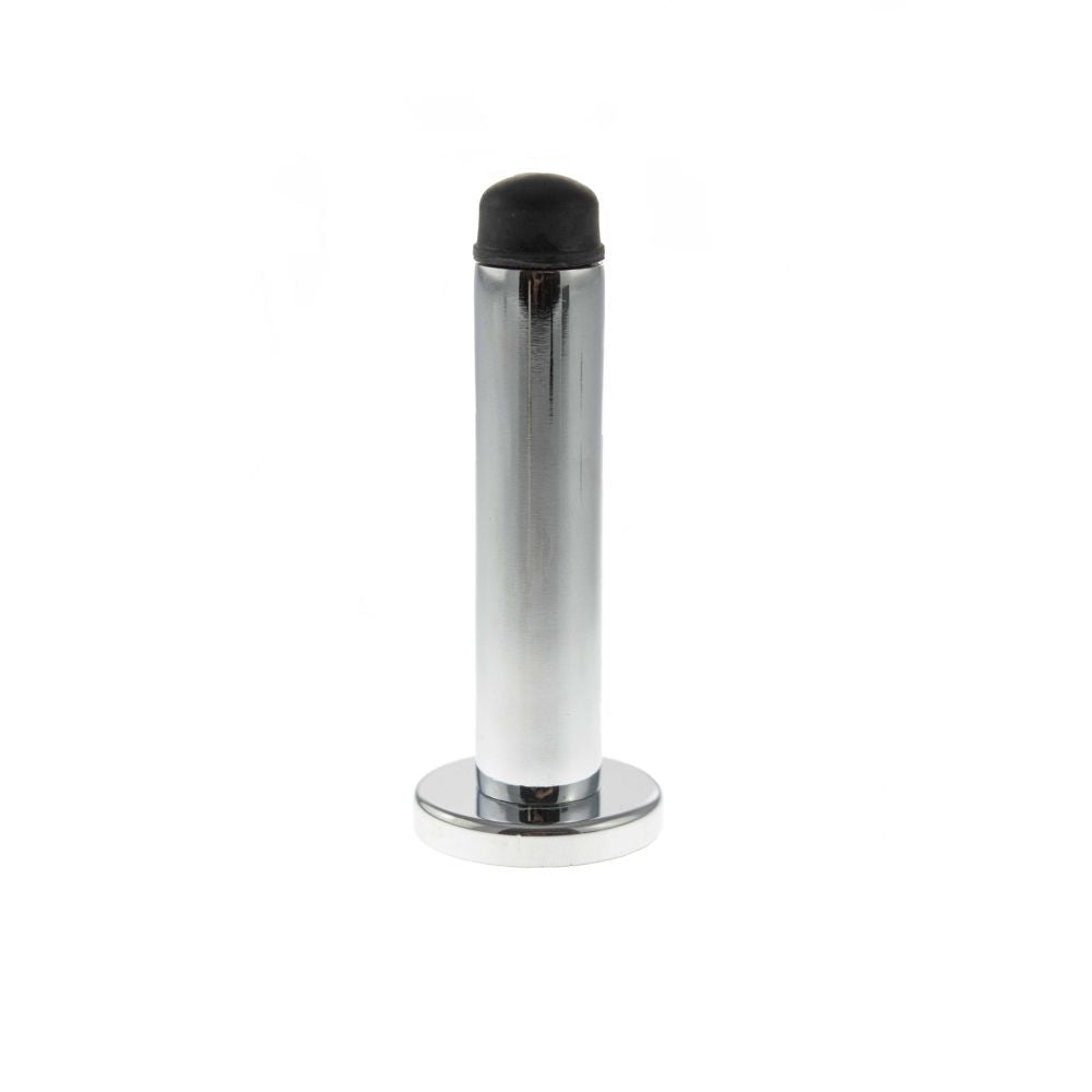 This is an image of Atlantic Premium Wall Mounted Door Stop on Concealed Fix Rose - Polished Chrome available to order from Trade Door Handles.