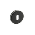 High quality image of Atlantic Key Escutcheon - Matt Black | Sku. aesckmb | available to order from Trade Door Handles in Kendal.