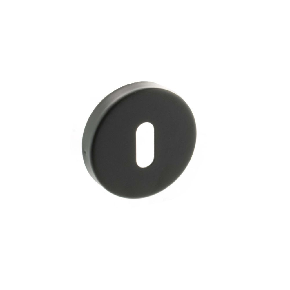 High quality image of Atlantic Key Escutcheon - Matt Black | Sku. aesckmb available to order from Trade Door Handles in Kendal.