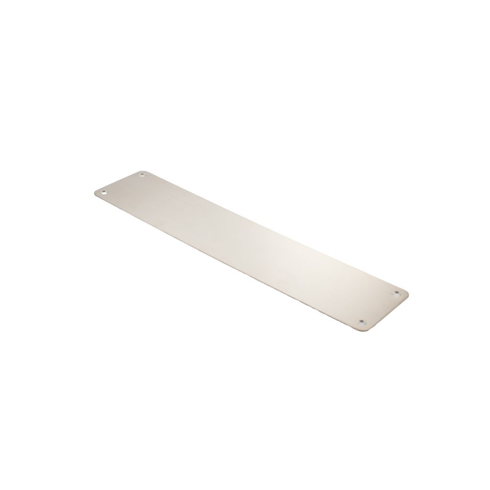 High quality image of Atlantic Finger Plate Pre drilled with screws 350mm x 75mm - SSS | Sku. afp35075sss | available to order from Trade Door Handles in Kendal.
