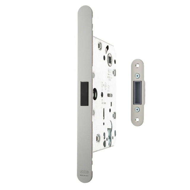 High quality image of AGB Revolution XT Magnetic Euro Profile Sashlock 60mm backset - Satin Chrome | Sku. agbmlesc | available to order from Trade Door Handles in Kendal.