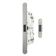 High quality image of AGB Revolution XT Magnetic Bathroom Lock 60mm backset - Satin Chrome | Sku. agbmlwcsc | available to order from Trade Door Handles in Kendal.