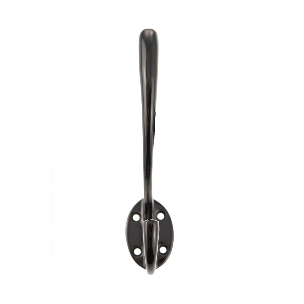 This is an image of Atlantic Traditional Hat & Coat Hook - Black Nickel available to order from Trade Door Handles.