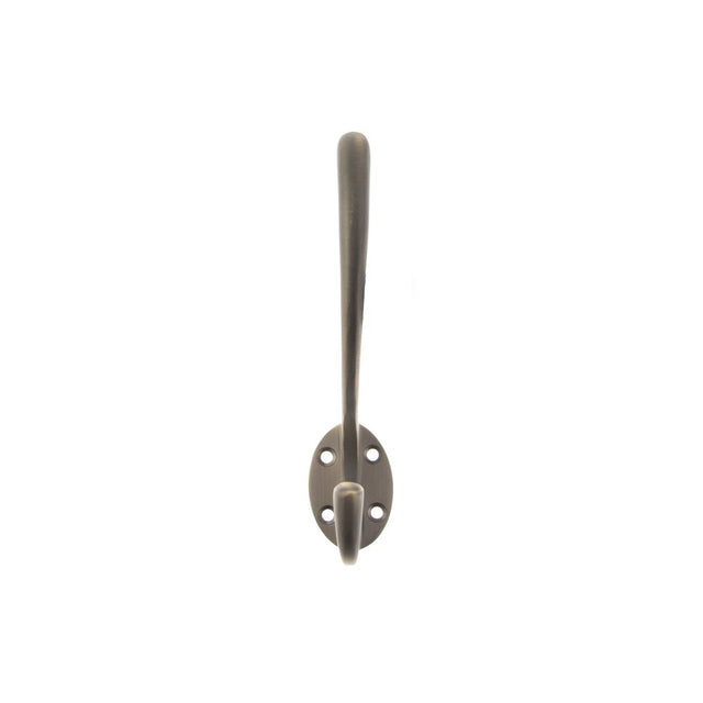 This is an image of Atlantic Traditional Hat & Coat Hook - Matt Antique Brass available to order from Trade Door Handles.