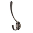 This is an image of Atlantic Traditional Hat & Coat Hook - Matt Gun Metal available to order from Trade Door Handles.