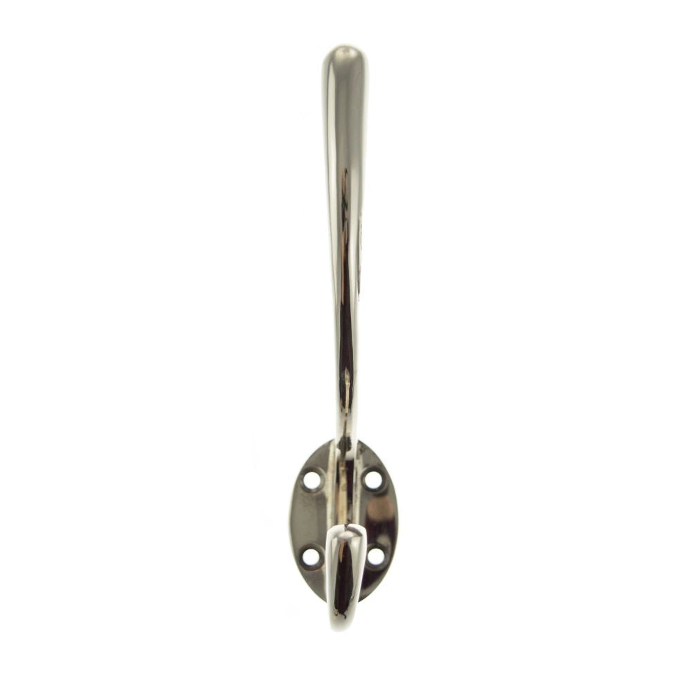 This is an image of Atlantic Traditional Hat & Coat Hook - Polished Nickel available to order from Trade Door Handles.