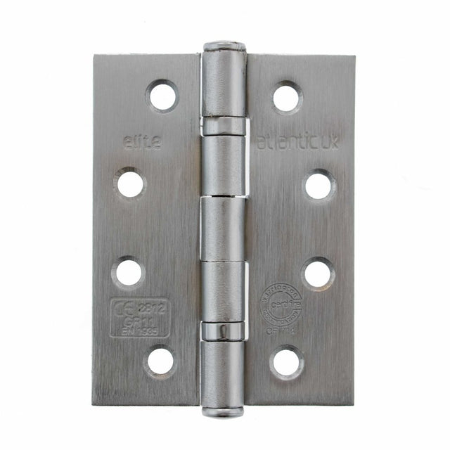 High quality image of Atlantic Ball Bearing Hinges Grade 11 Fire Rated 4" x 3" x 2.5mm - SSS | Sku. ahg111433sss | available to order from Trade Door Handles in Kendal.