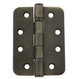 High quality image of Atlantic Radius Corner Ball Bearing Hinges 4" X 3" X 3mm - Urban Bronze | Sku. ahr1433ub | available to order from Trade Door Handles in Kendal.