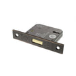 This is an image of Atlantic 3 Lever Key Deadlock [CE] 2.5" - Antique Copper available to order from Trade Door Handles.