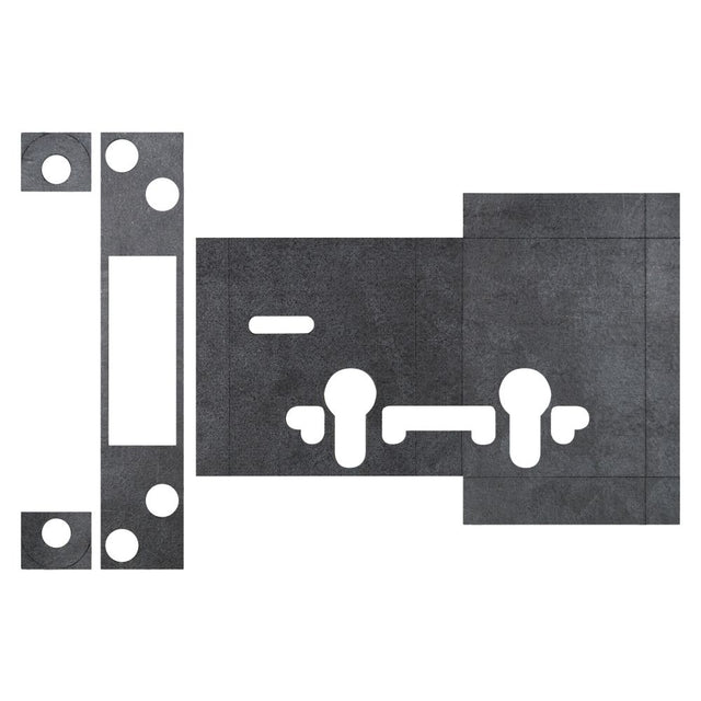 This is an image of Atlantic Deadlock - Euro & 5LK Intumescent Lock Kit FD30 0.8mm available to order from Trade Door Handles.