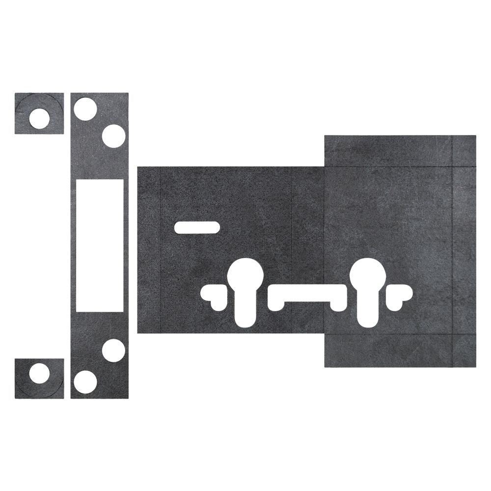 This is an image of Atlantic Deadlock - Euro & 5LK Intumescent Lock Kit FD60 1mm available to order from Trade Door Handles.