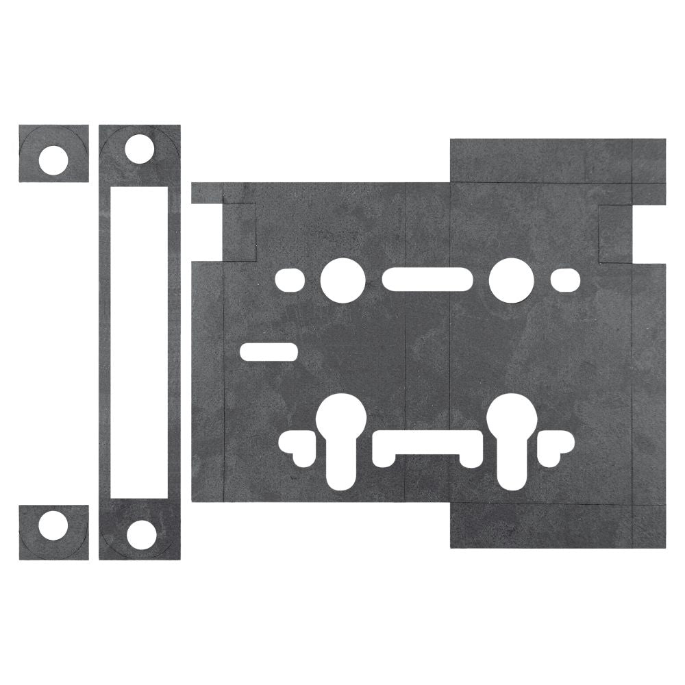 This is an image of Atlantic Sashlock - Euro, 3LK & 5LK Intumescent Lock Kit FD60 1mm available to order from Trade Door Handles.