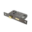 This is an image of Atlantic 3 Lever Key Sashlock [CE] 3" - Urban Bronze available to order from Trade Door Handles.