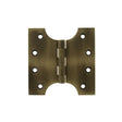 High quality image of Atlantic (Solid Brass) Parliament Hinges 4" x 2" x 4mm - Matt Antique Brass | Sku. aph424mab | available to order from Trade Door Handles in Kendal.