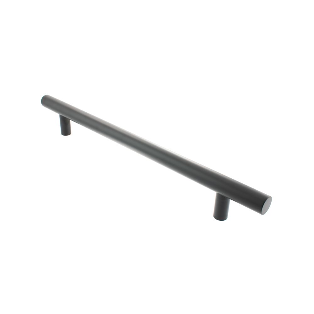 This is an image of Atlantic T Bar Pull Handle [Bolt Through] 600mm x 32mm - Matt Black available to order from Trade Door Handles.