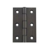 High quality image of Atlantic Washered Hinges 3" x 2" x 2.2mm - Urban Dark Bronze | Sku. awh3222udb available to order from Trade Door Handles in Kendal.