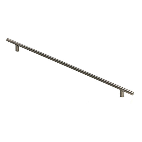 This is an image showing Finesse - Brompton Pewter Bar Handle c/c 352mm available from trade door handles, quick delivery and discounted prices