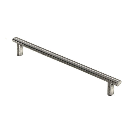 This is an image showing Finesse - Croxdale Pewter Bar Handle c/c 224mm available from trade door handles, quick delivery and discounted prices