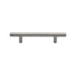 This is an image of a Heritage Brass - Cabinet Pull T-Bar Design 101mm CTC Polished Nickel Finish, c0361-101-pnf that is available to order from Trade Door Handles in Kendal.