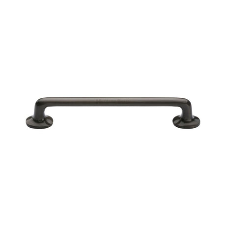 This is an image of a Heritage Brass - Heritage Cabinet Pull Traditional Design 152mm CTC Matt Bronze, c0376-152-mb that is available to order from Trade Door Handles in Kendal.