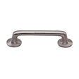 This is an image of a Heritage Brass - Cabinet Pull Traditional Design 203mm CTC Satin Nickel Finish, c0376-203-sn that is available to order from Trade Door Handles in Kendal.