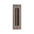 This is an image of a Heritage Brass - Flush Pull Handle 6" Matt Bronze Finish, c1820-6-mb that is available to order from Trade Door Handles in Kendal.