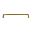 This is an image of a Heritage Brass - Cabinet Pull Wire Design 152mm Polished Brass finish, c2155-152-pb that is available to order from Trade Door Handles in Kendal.