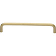 This is an image of a Heritage Brass - Cabinet Pull Wire Design 160mm CTC Satin Brass Finish, c2155-160-sb that is available to order from Trade Door Handles in Kendal.