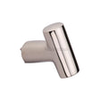 This is an image of a Heritage Brass - Cabinet Knob T Shaped 35mm Polished Nickel Finish, c2234-pnf that is available to order from Trade Door Handles in Kendal.