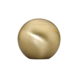 This is a image of a Heritage Brass - Cabinet Knob Globe Design 25mm Sat. Brass Finish that is available to order from Trade Door Handles in Kendal