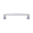 This is an image of a Heritage Brass - Cabinet Pull Vintage Design 152mm CTC Polished Chrome Finish, c4384-152-pc that is available to order from Trade Door Handles in Kendal.