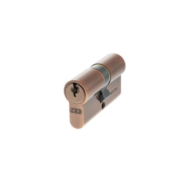 High quality image of AGB Euro Profile 5 Pin Double Cylinder Keyed Alike 30-30mm (60mm) - Copper | Sku. c603022525ka | available to order from Trade Door Handles in Kendal.